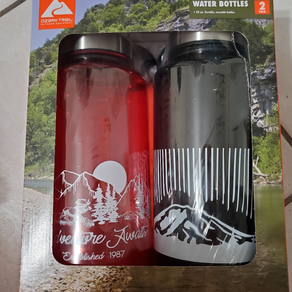 Water bottles
